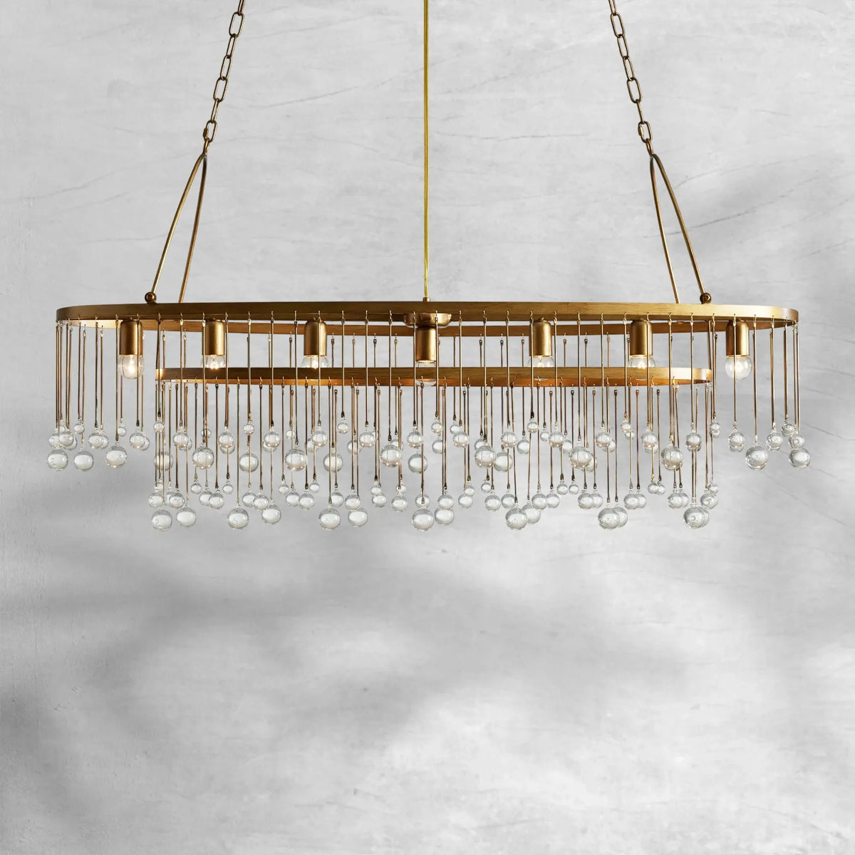 Aubrey 7 Light Oval Chandelier - view 3