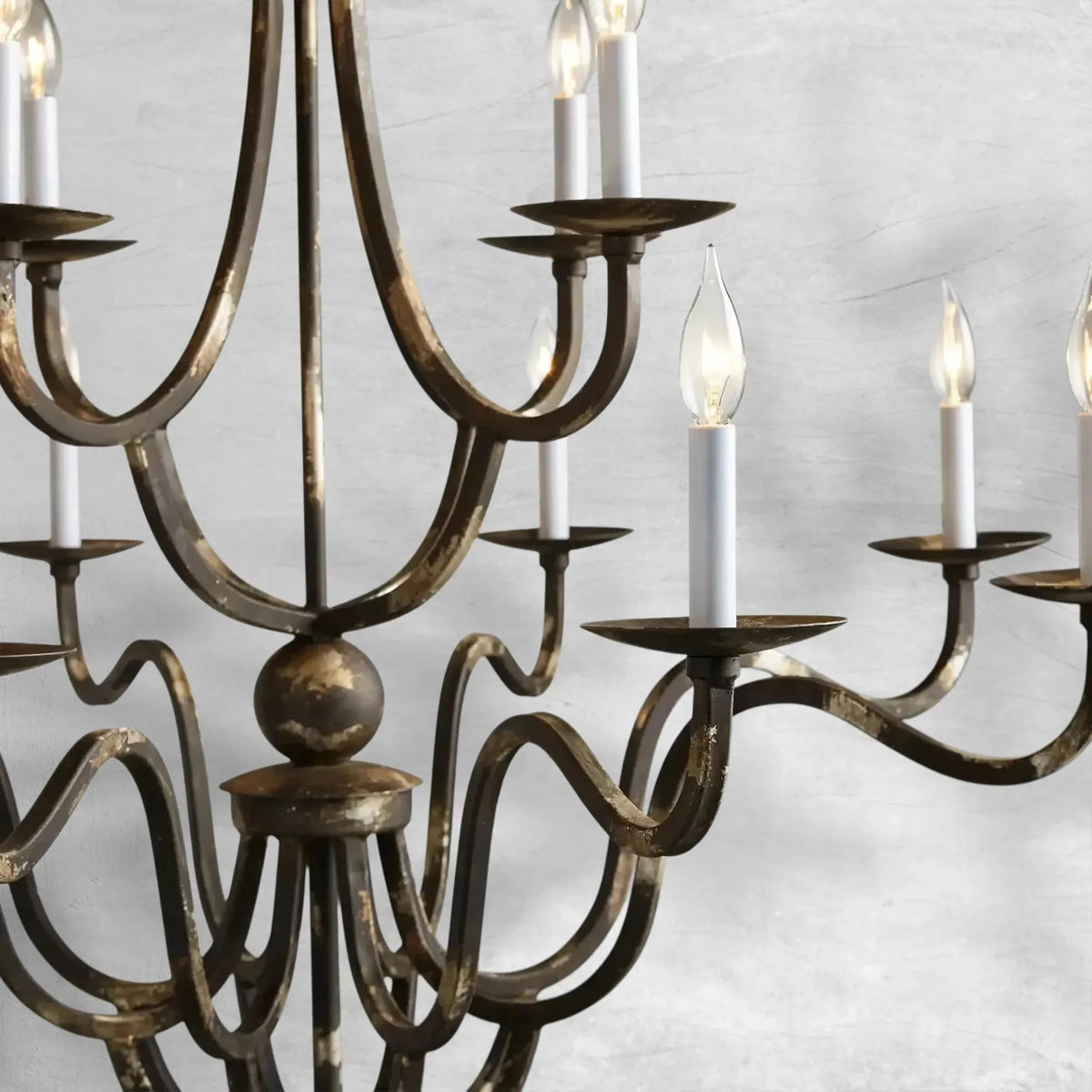 Grand 12 Light Chandelier - view 3