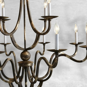 Grand 12 Light Chandelier - view 3