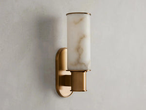 Harlin Wall Sconce in Alabaster - view 3