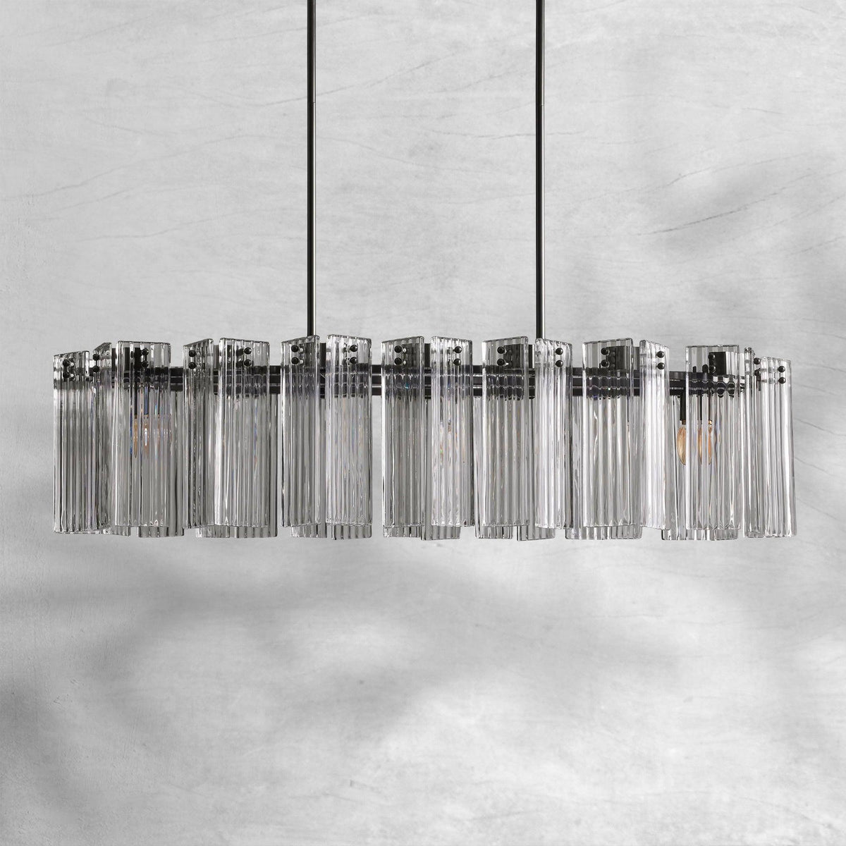 Delsie Oval Chandelier 51''63''72'' - view 27