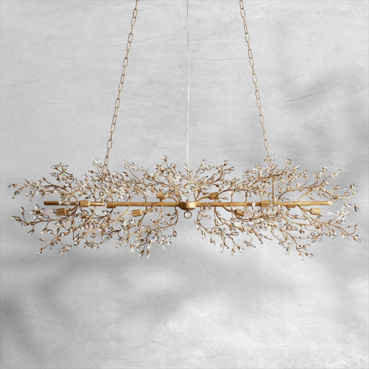 Fiore Linear Chandelier 43"51"68" - view 40