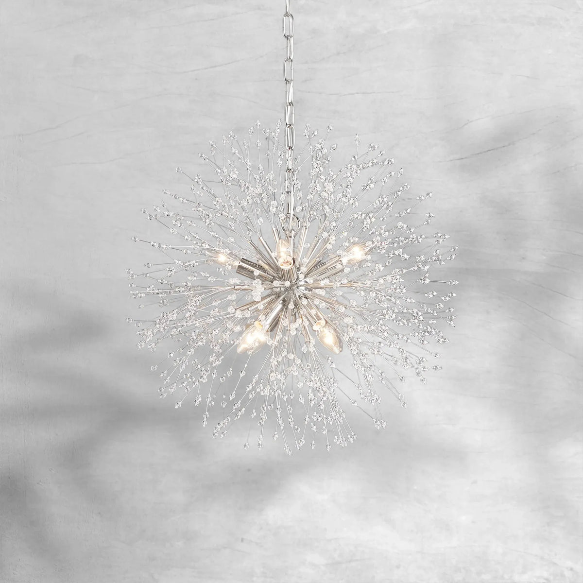 Dandelion Round Chandelier 22"30"43" - view 7