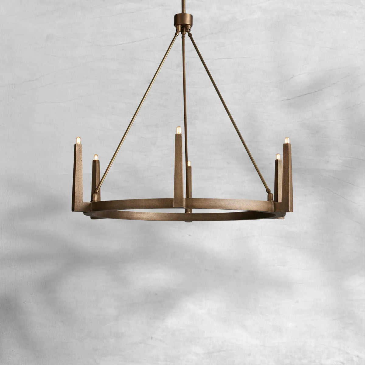 Emmet Round Chandelier 42''54'' - view 11