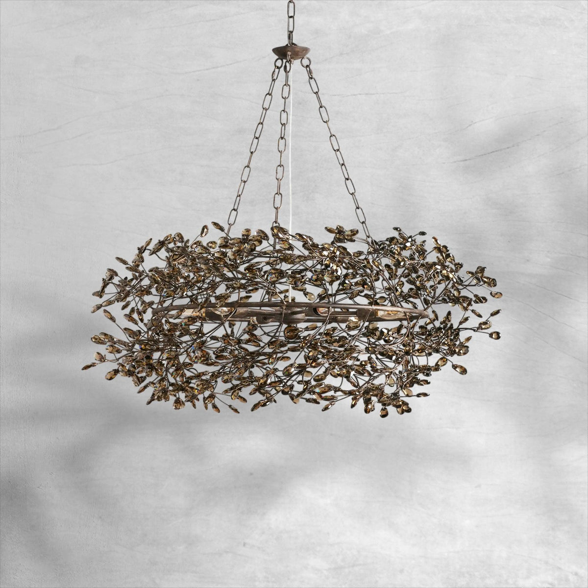 Fiore Crown Chandelier 39" 48" 60" - view 25