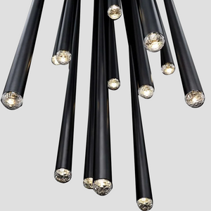 Alren Rectangle Tubular Chandelier, rectangular - view 8