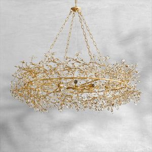 Fiore Crown Chandelier 39" 48" 60" - view 40