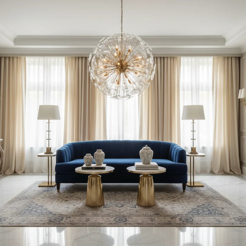 Lily Round Chandelier 8/10/19 Light - view 2