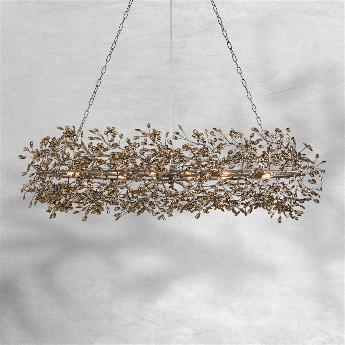 Fiore Oval Chandelier 62''74'' - view 14