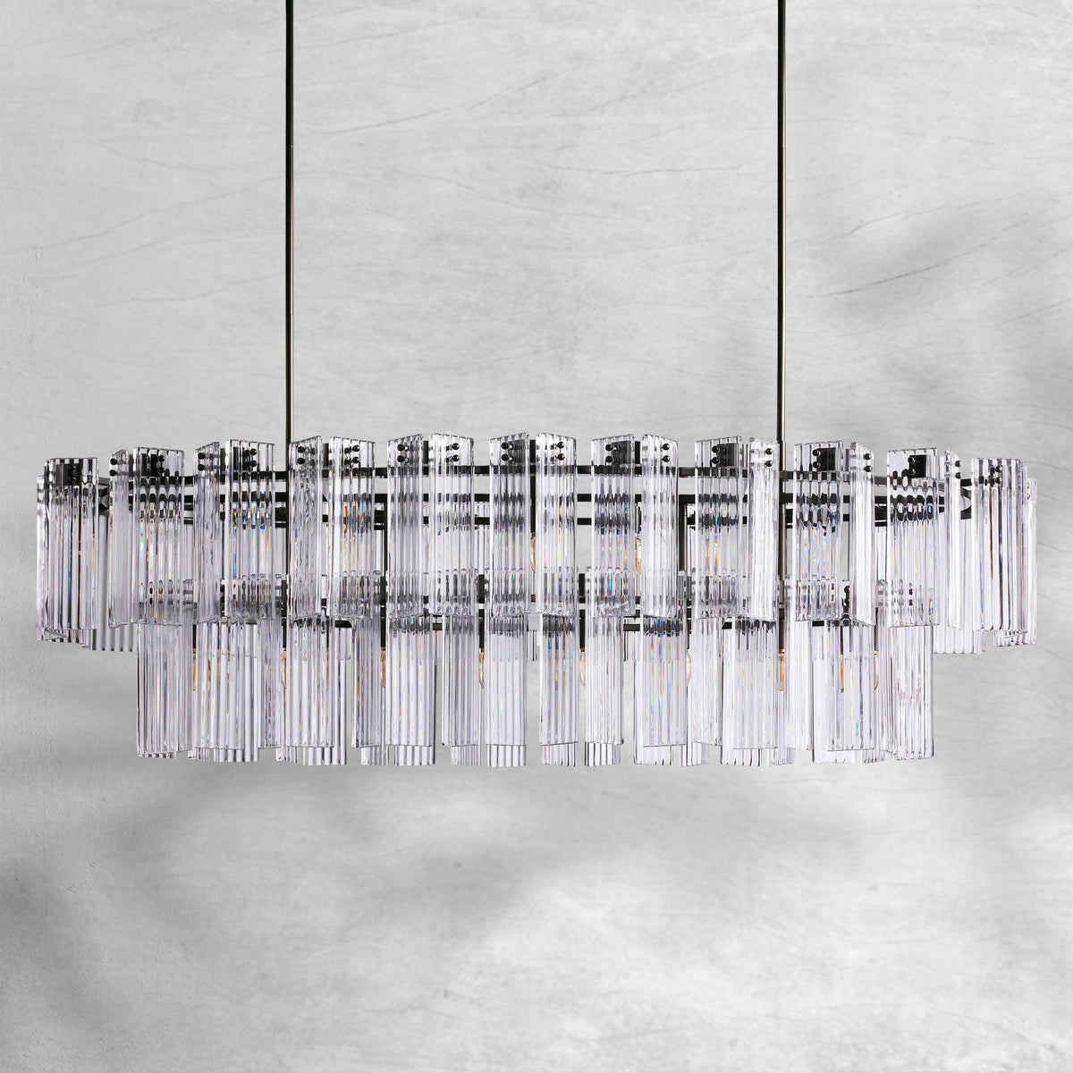 Delsie Oval Chandelier 51''63''72'' - view 21