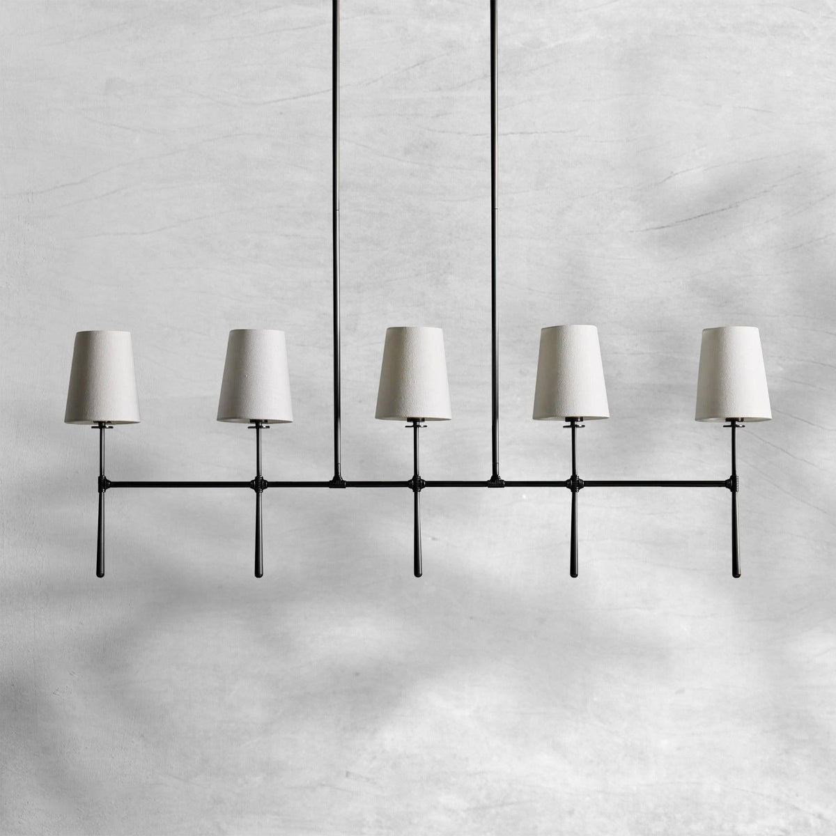 Rhodes Linear Chandelier 5/6 Light - view 4