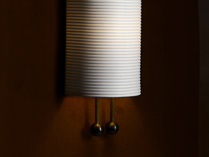LANTERN SCONCE H21.5” x W6.75 X D4", porcelain wall sconce - view 2
