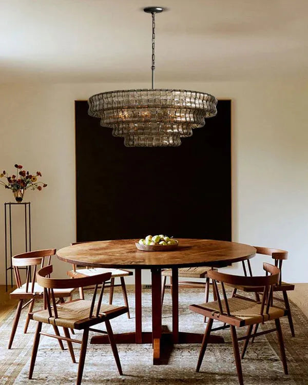 Ghiaccio Round Chandelier 24"36"48"60" - view 7
