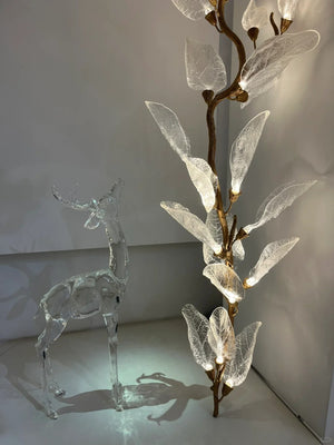 Creative Bionic Resin Leaves Chandelier for Living Room/Dining Room/Staircase - view 18