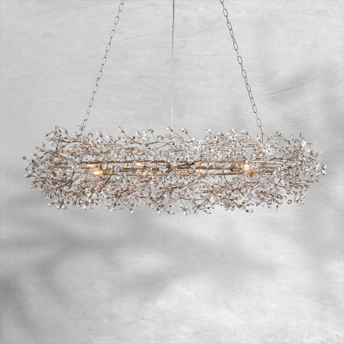 Fiore Oval Chandelier 62''74'' - view 9