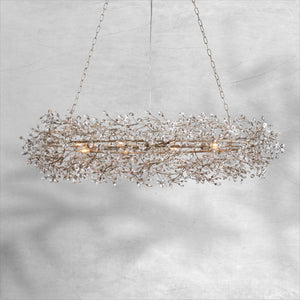 Fiore Oval Chandelier 62''74'' - view 9