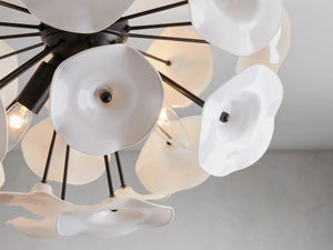 Lily Flushmount in Black, flush mount - view 3
