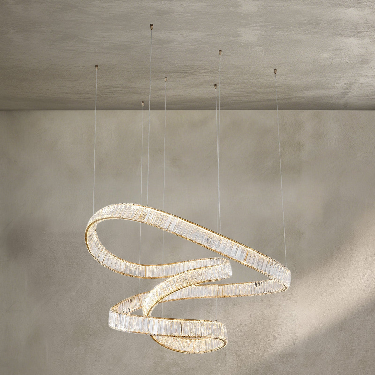 LED Rod Chandelier - view 3