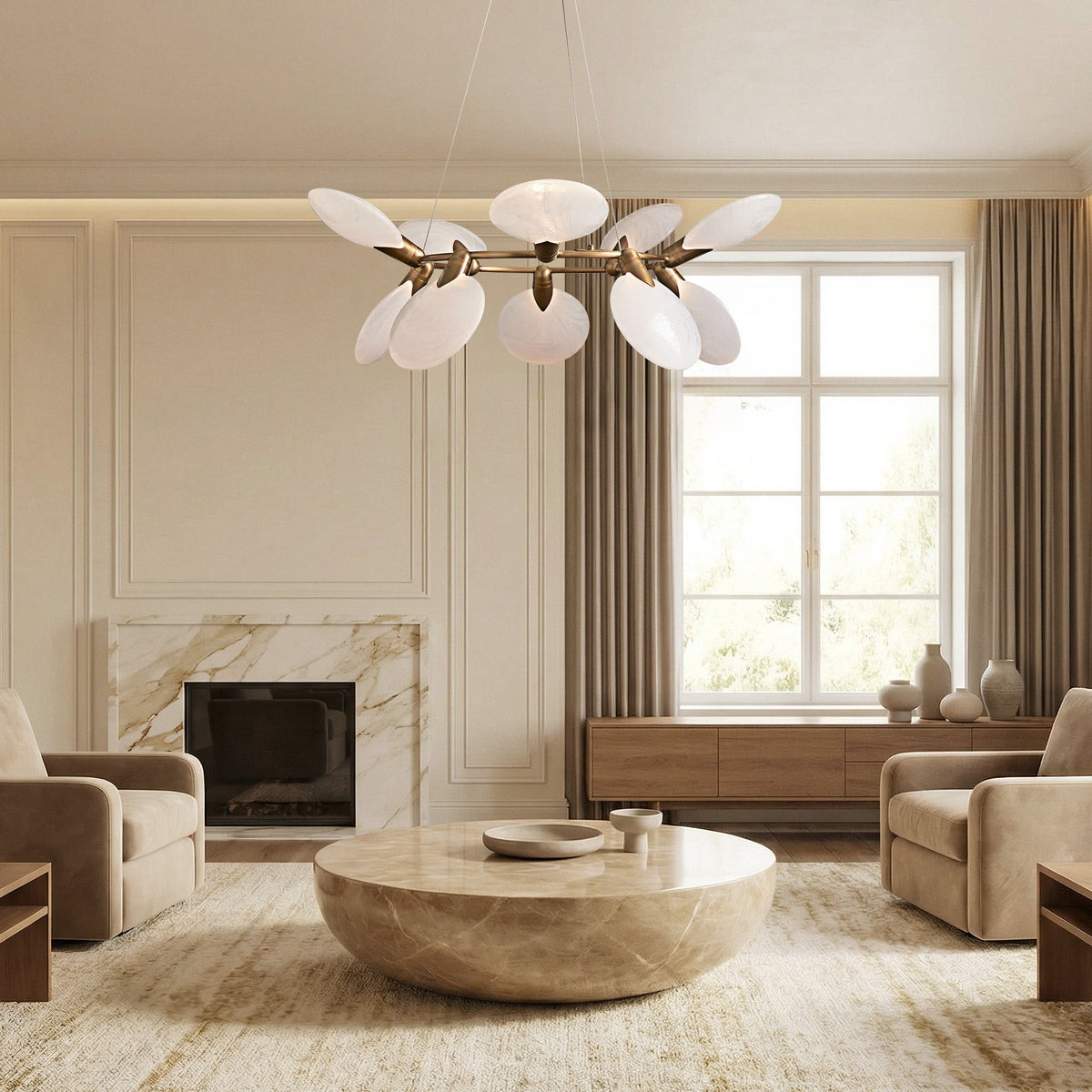 Lyla Halo Chandelier - view 2