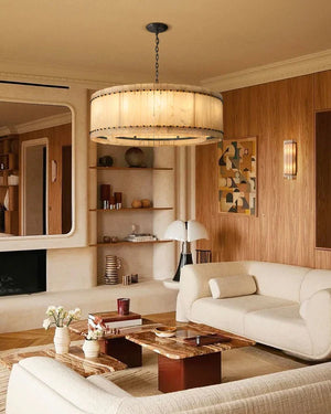 Sienna Marcus Alabaster Round Chandelier - view 22