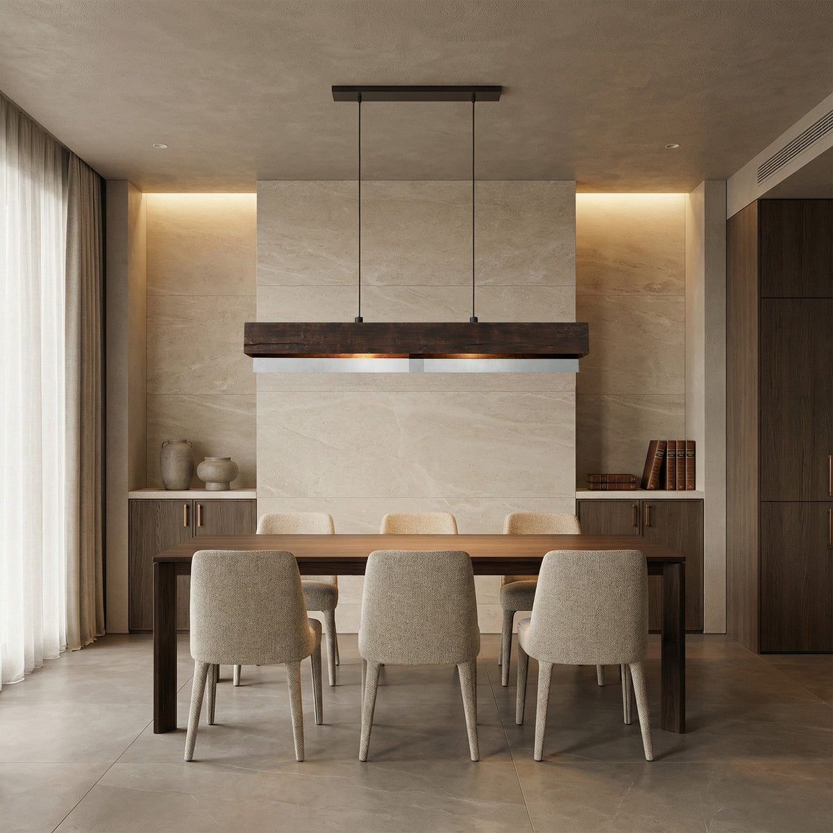 Lena Linear Chandelier - view 2