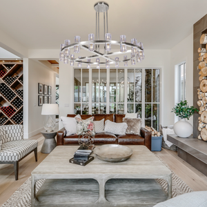 Aurora 1-Tier Round Chandelier 50” - view 6