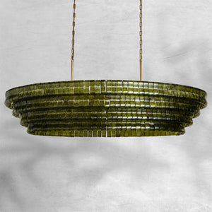 Glacien Oval Chandelier 54"W/65"W - view 40