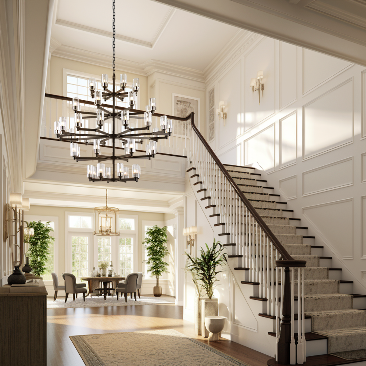 Daron Large Crystal Chandelier - view 6