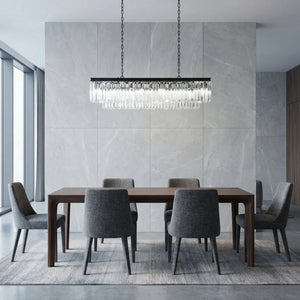 Leyland Tiered Rectangular Chandelier - view 3