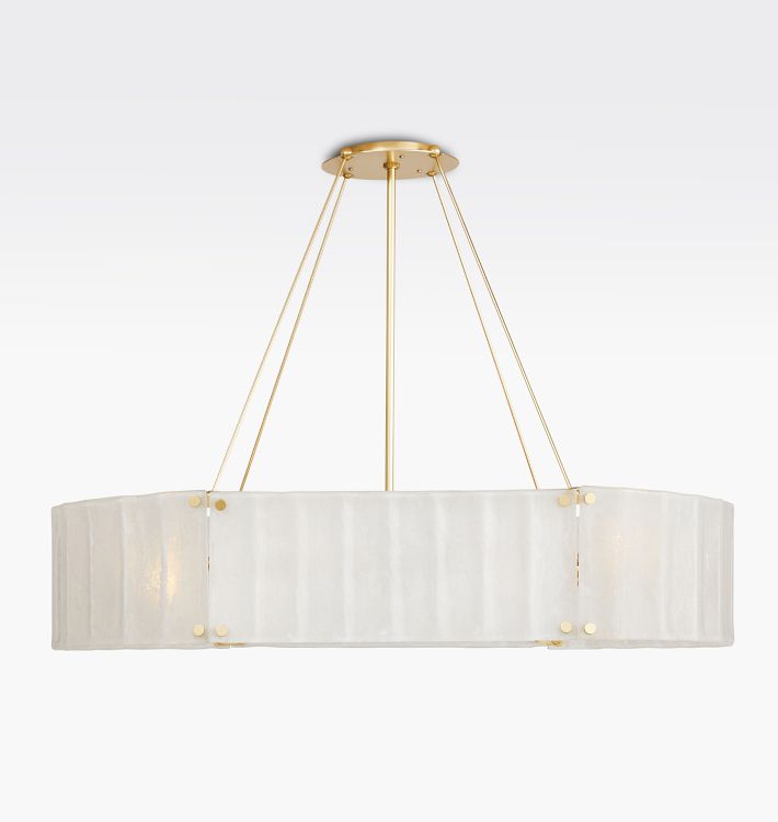 Willamette Glass Linear Chandelier 48'' - view 8