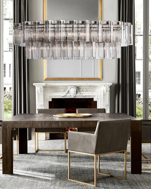 Delsie Oval Chandelier 51''63''72'' - view 2