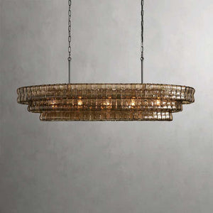 Ghiaccio Oval Chandelier 54''65'' - view 29