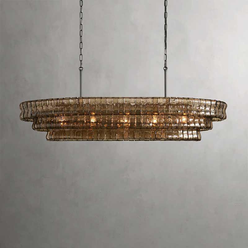 Ghiaccio Oval Chandelier 54''65'' - view 29