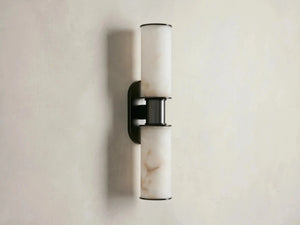 Harlin 2-Light Wall Sconce in Alabaster - view 11