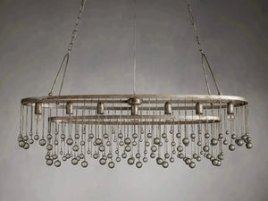 Aubrey 7 Light Oval Chandelier - view 11