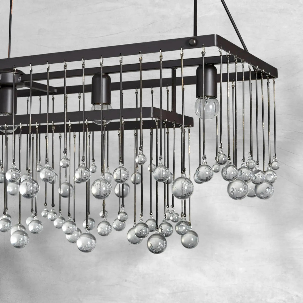 Aubrey Rectangular Chandelier 47''60'' - view 9