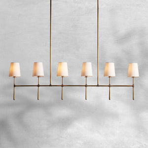 Rhodes Linear Chandelier 5/6 Light - view 7
