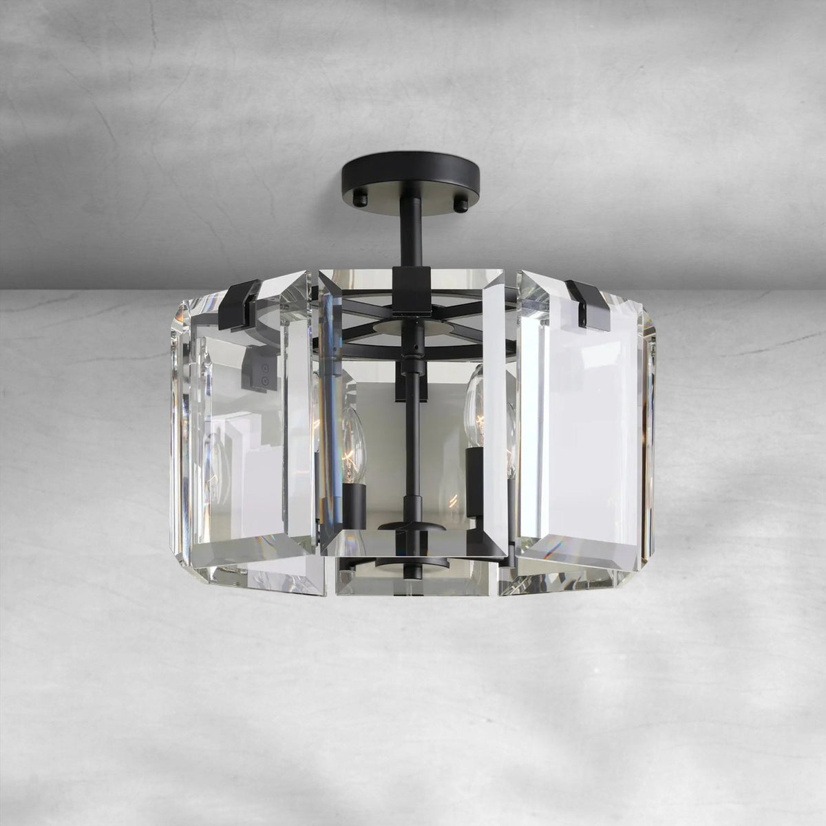 Amaya 4-Light Flushmount, flush mount - view 4