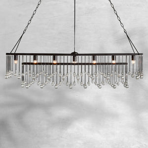 Aubrey Rectangular Chandelier 47''60'' - view 15