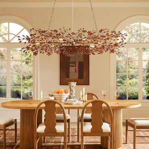 Fiore Linear Chandelier 43"51"68" - view 3