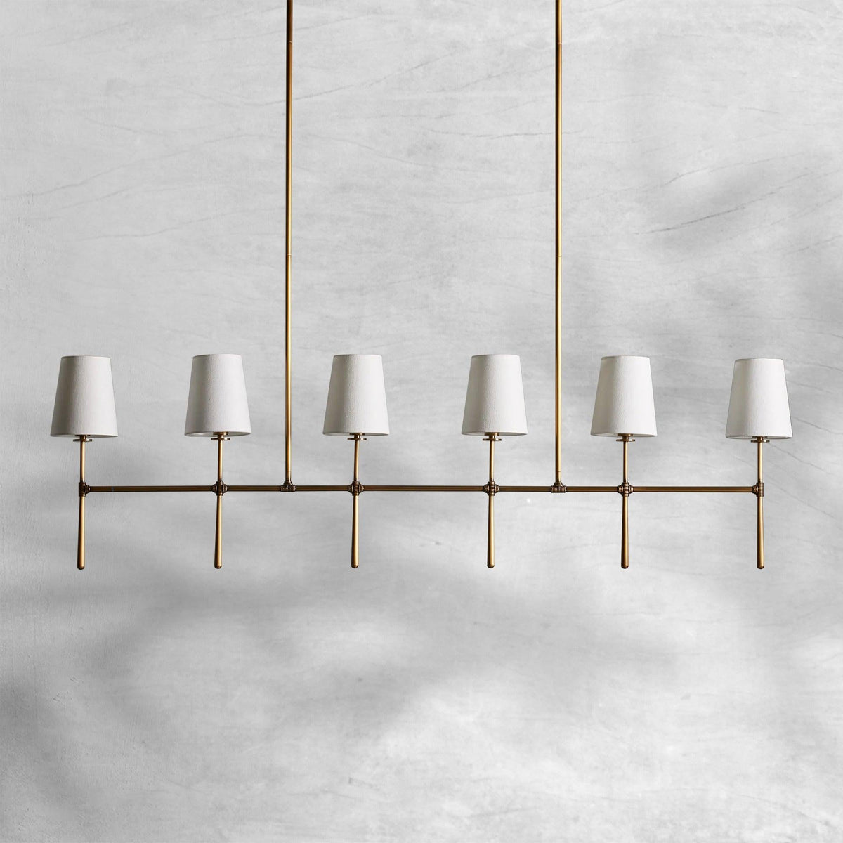 Rhodes Linear Chandelier 5/6 Light - view 8