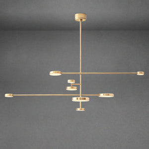 Alaric Mobile Chandelier 60", alabaster - view 3