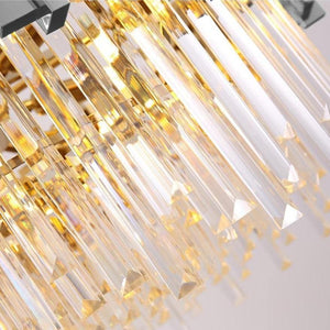Vedir Modern Chrome Round Crystal Chandelier - view 5