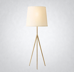 Wiraht Floor Light, linen floor lamp - view 4