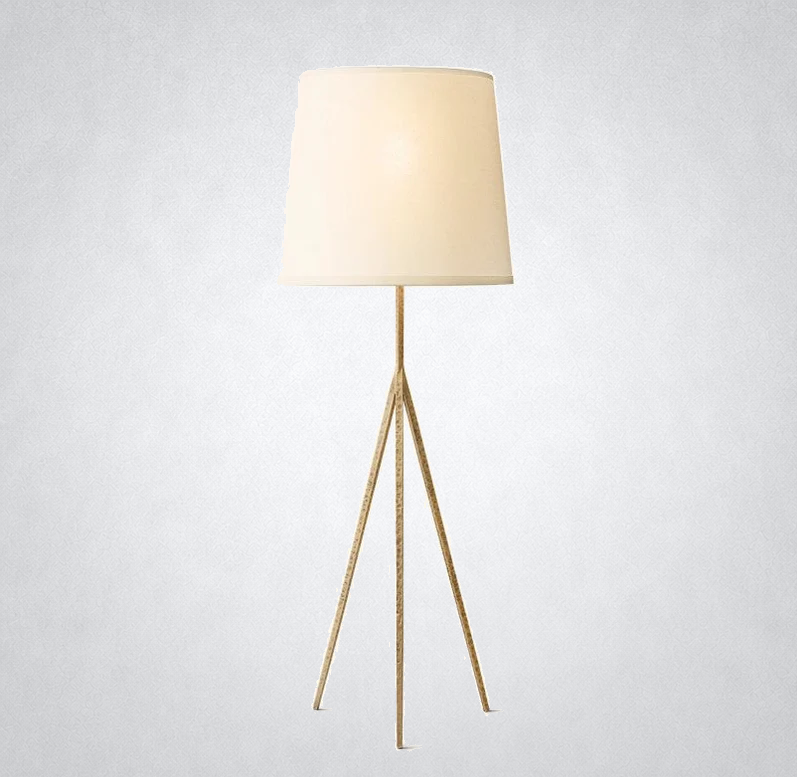 Wiraht Floor Light, linen floor lamp - view 4