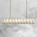 Harlew Crystal Rectangle Chandelier 42"54"62"74"
