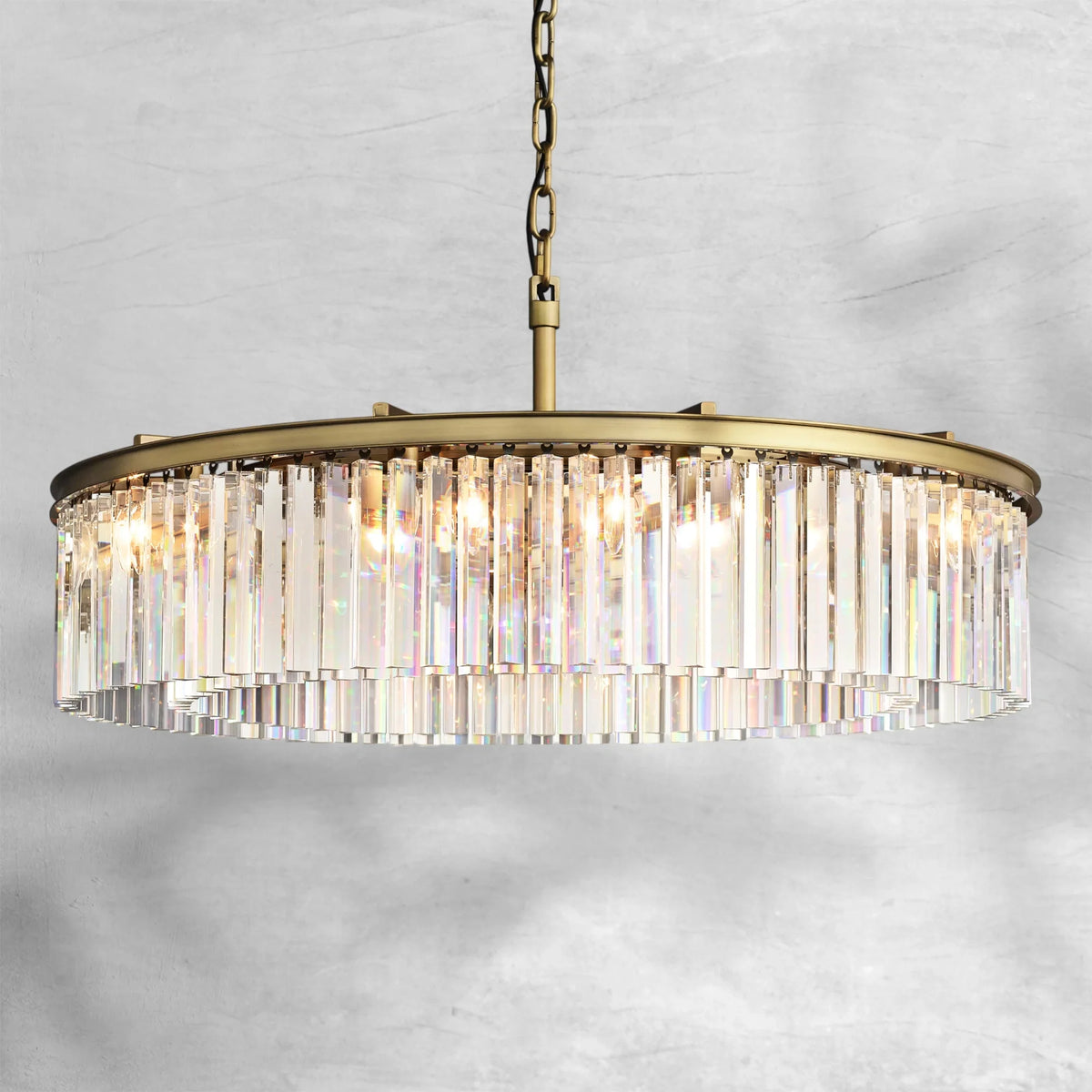 Riel Round Chandelier 43"