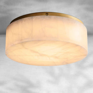 Riora Calcite Round Flushmount 6"10"14", flush mount - view 7