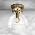 Modulus Glass Cloche Flushmount