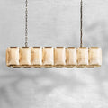 Harlew Calcite Rectangular Chandelier 54"